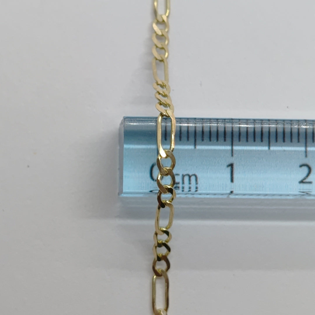 CADENA 3X1 14K 55 CM 4.9 GR (NUEVO)