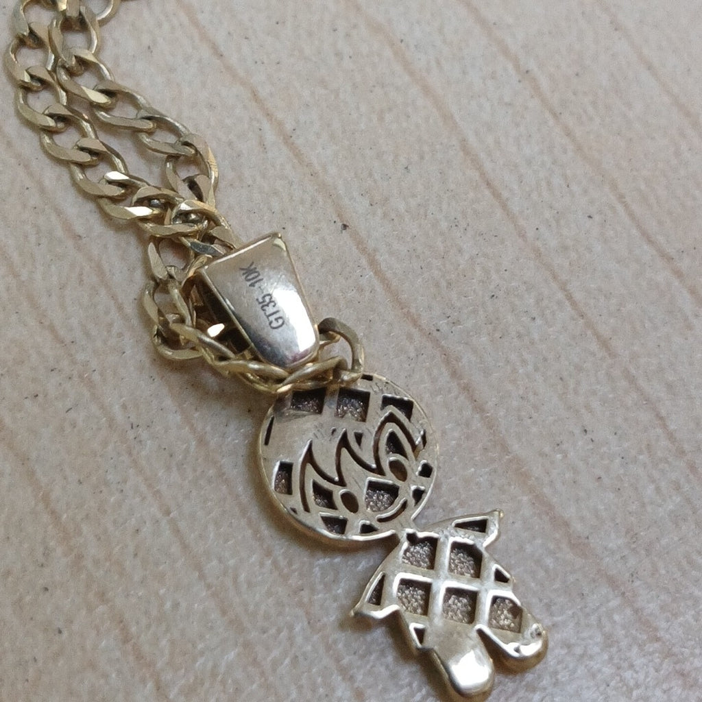 CADENA, DIJE ORO 10 K 6.2 GRMS (SEMINUEVO)