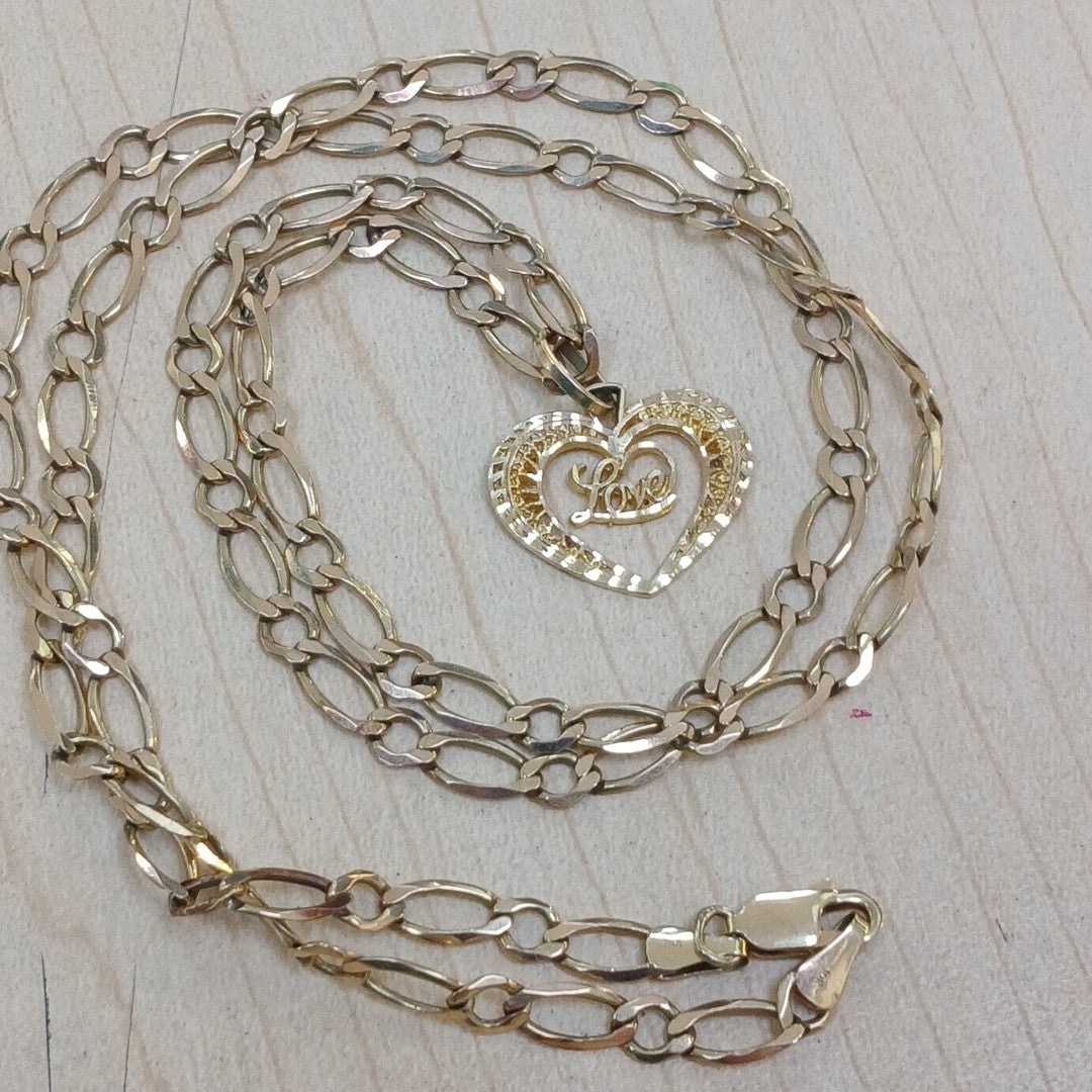 CADENA, DIJE ORO 10 K 15.2 GRMS (SEMINUEVO)