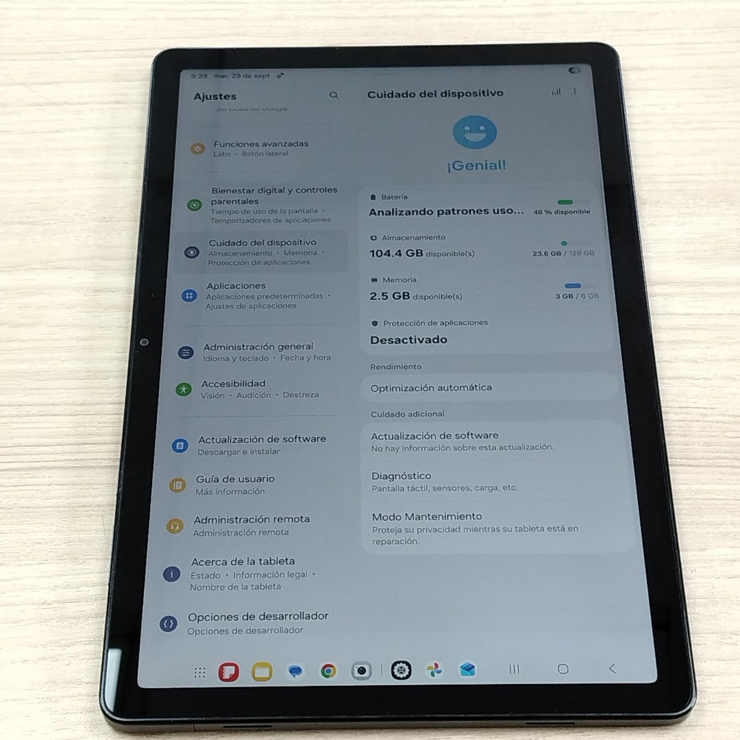TABLETA SAMSUNG GALAXY TAB A11+ SM-X230 (2025) 128 GB 6 GB RAM (SEMINUEVO)