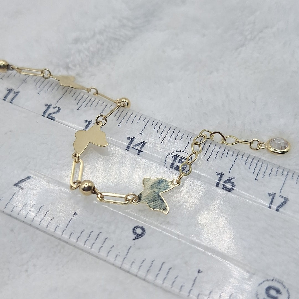 PULSERAS DAMA ORO 14K 2 (NUEVO)