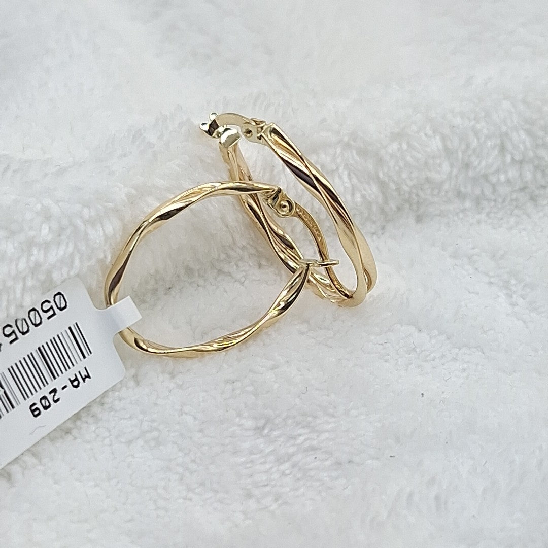 ARRACADAS ORO 14K 1.4 (NUEVO)