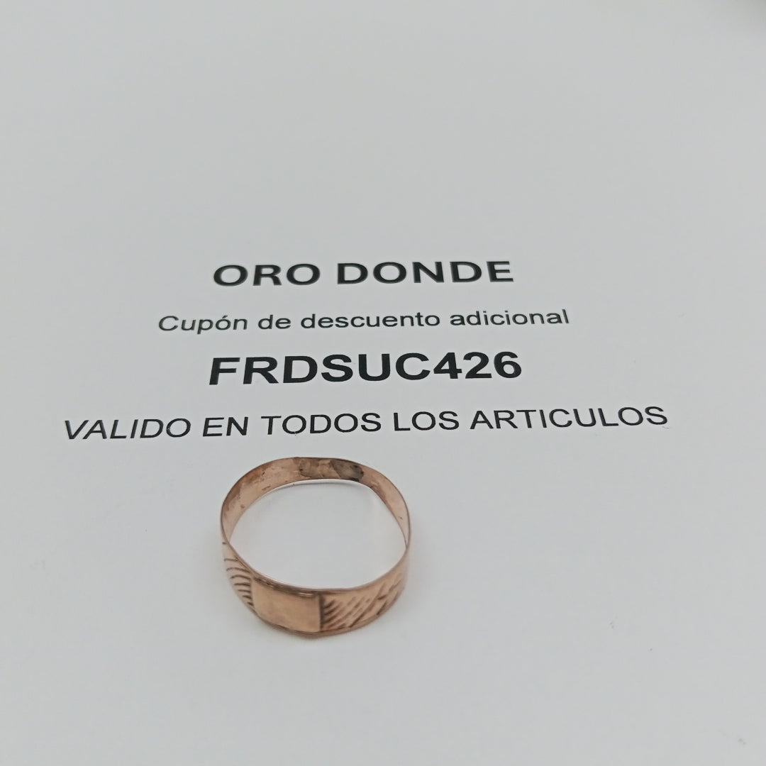 ANILLITO ORO 8 K 1.4 GRMS (SEMINUEVO)