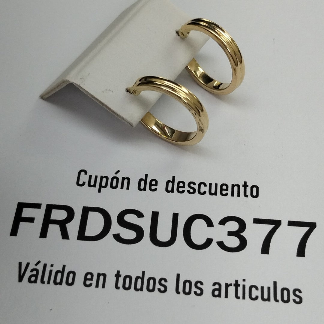 ARRACADAS ORO 14K 1.6 (NUEVO)