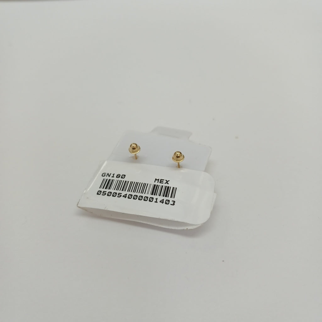 BROQUELES BROQUEL FIG TREBOL 14K 0.2851 GR (NUEVO)