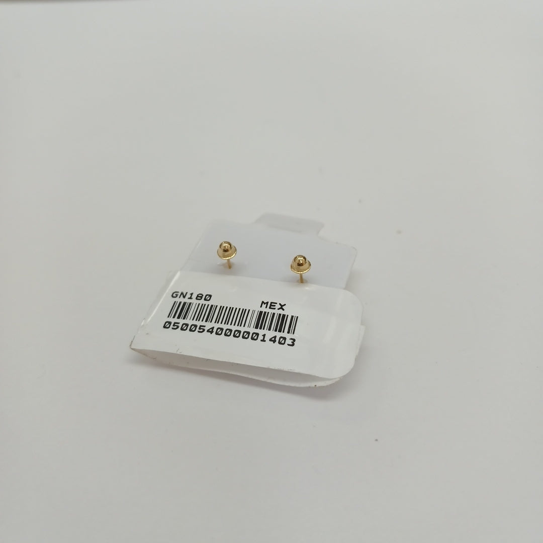 BROQUELES BROQUEL FIG TREBOL 14K 0.2851 GR (NUEVO)
