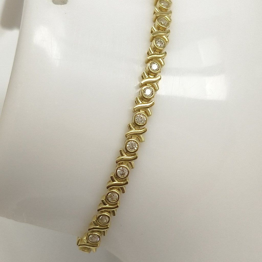 PULSERAS DAMA ORO 10K 4.6 (NUEVO)