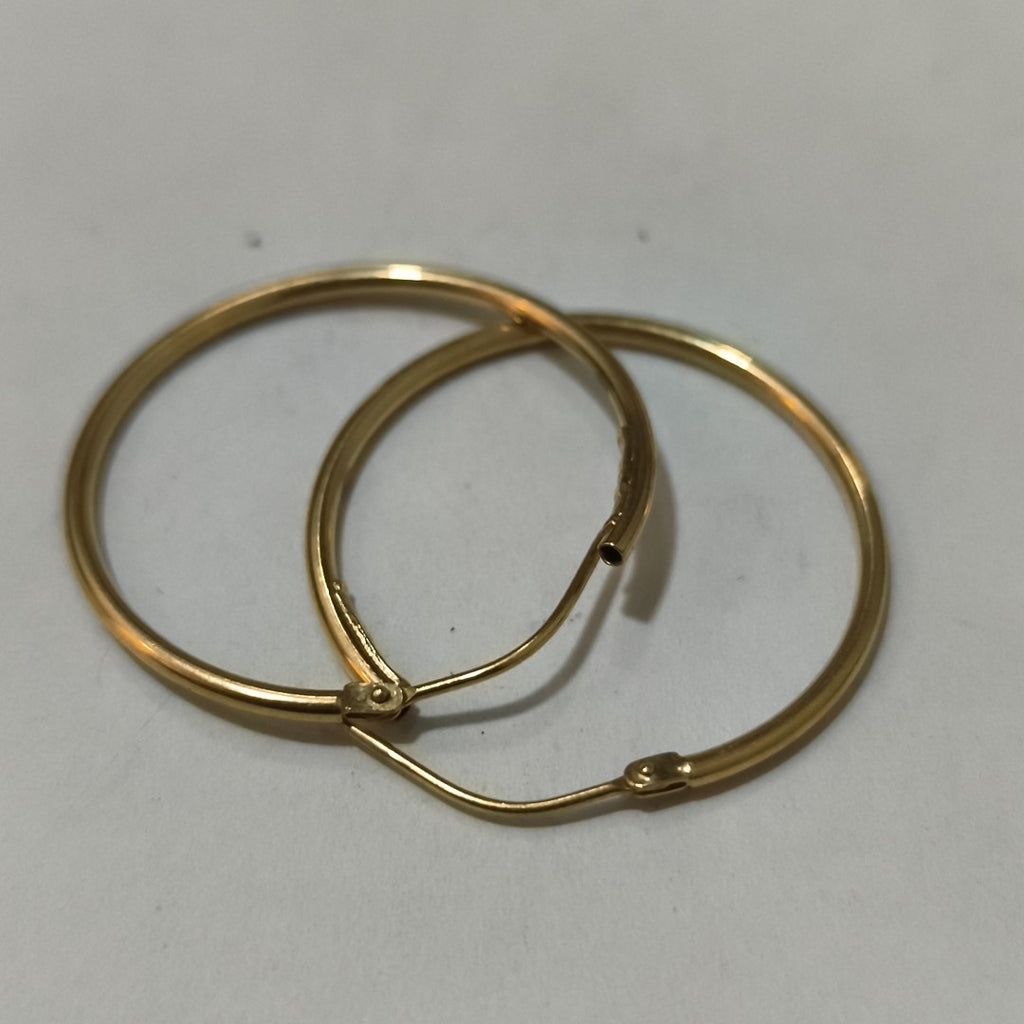 ARRACADAS PAR ORO 18 K 1.8 GRMS (SEMINUEVO)