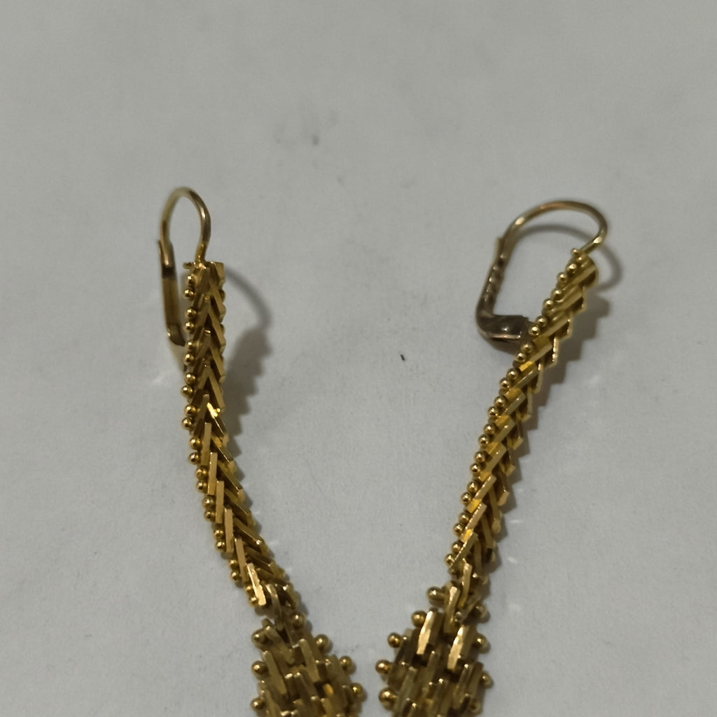 ARETES PAR ORO 16K 5.7 GRMS (SEMINUEVO)
