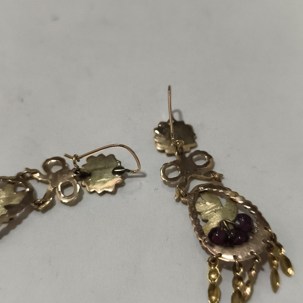ARETES PAR ORO 10 K 6.8 GRMS (SEMINUEVO)