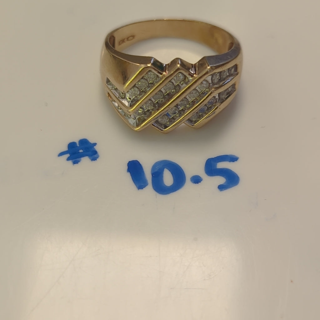 ANILLO ORO 10 K 5.2 GRMS (SEMINUEVO)
