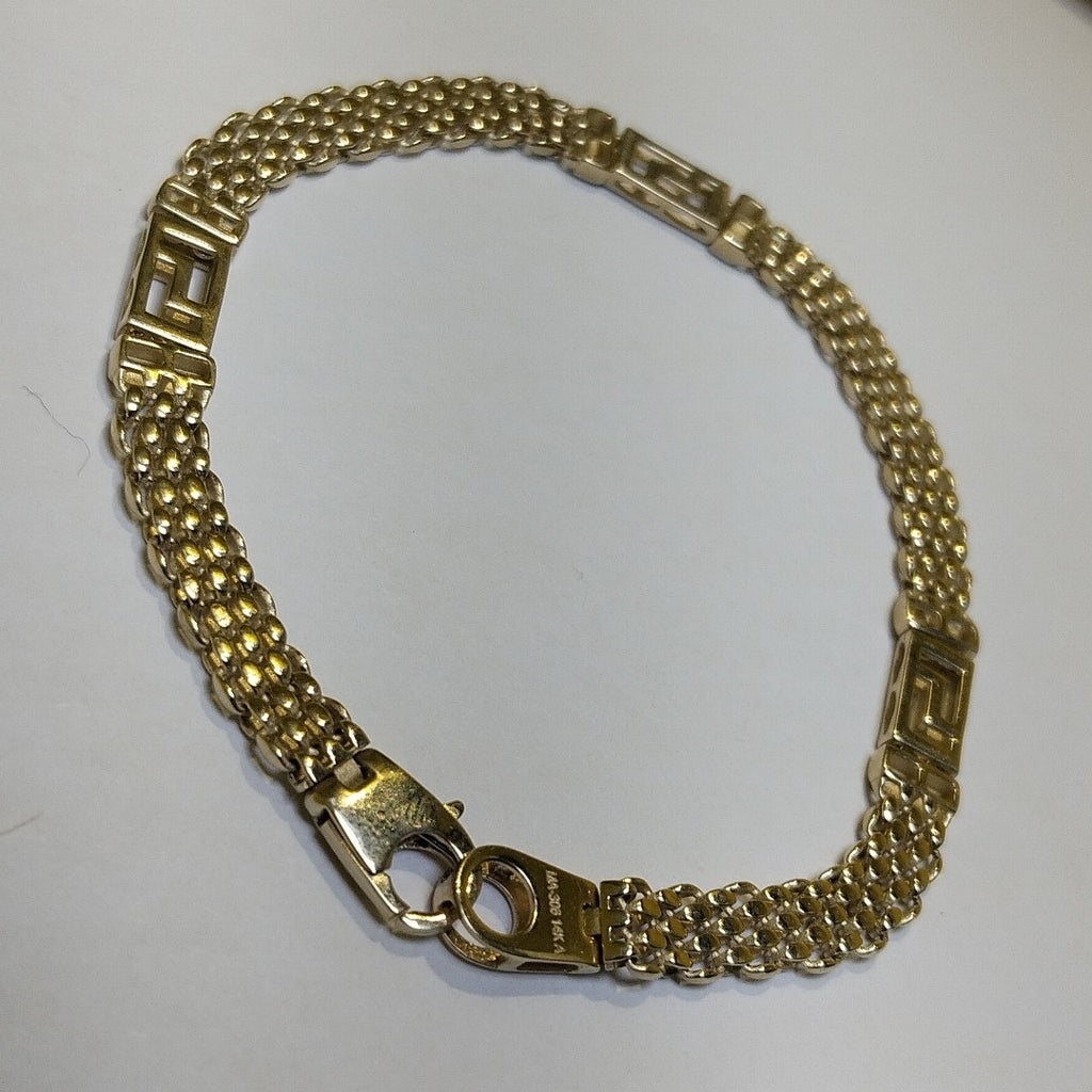 PULSERAS DAMA ORO 14K 7.7 (NUEVO)