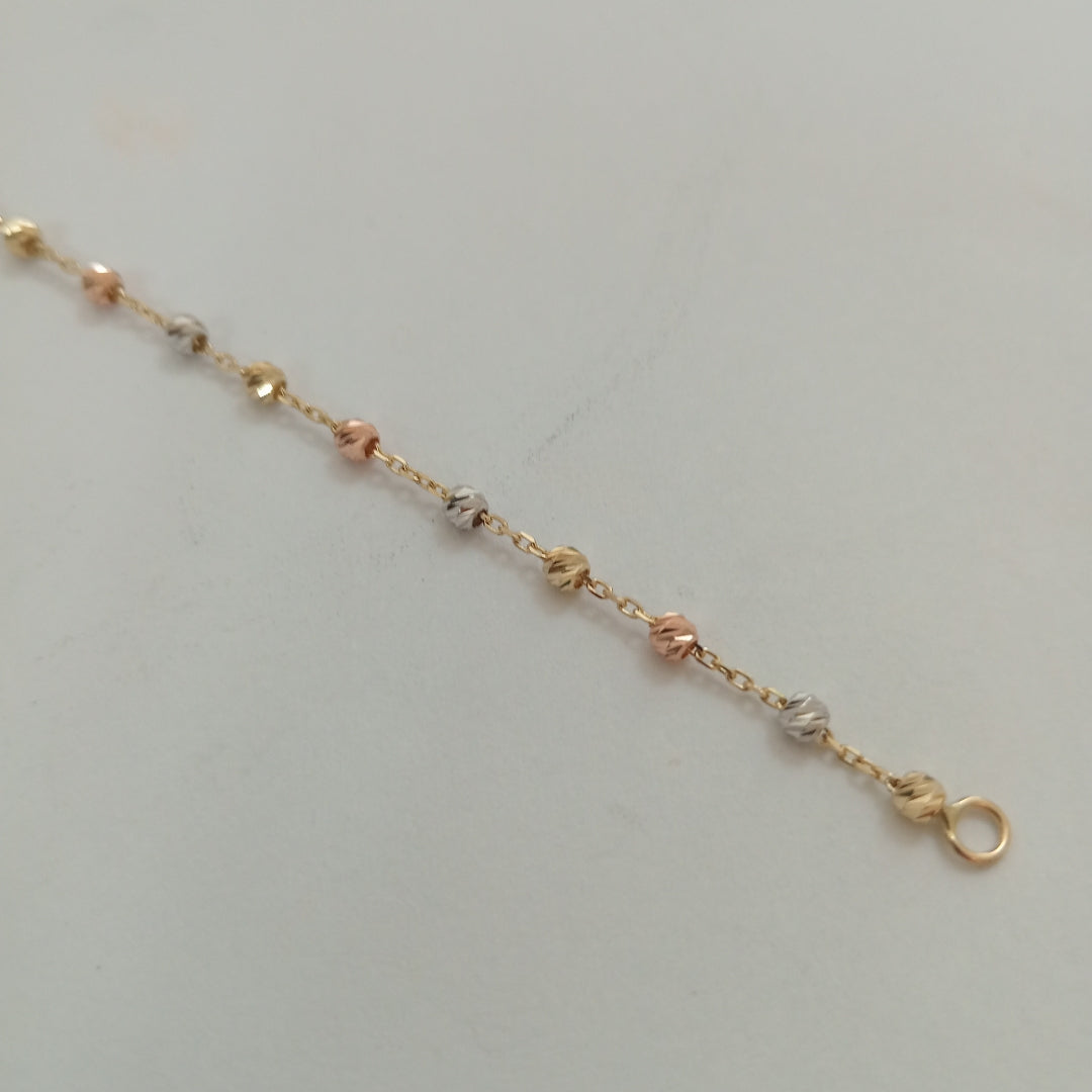 PULSERAS DAMA ORO 14K 2.1 (NUEVO)