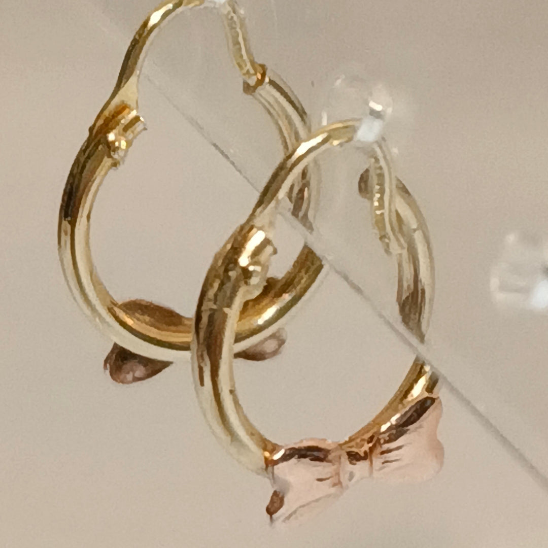 ARRACADAS PAR ORO 10 K 0.9 GRMS (SEMINUEVO)