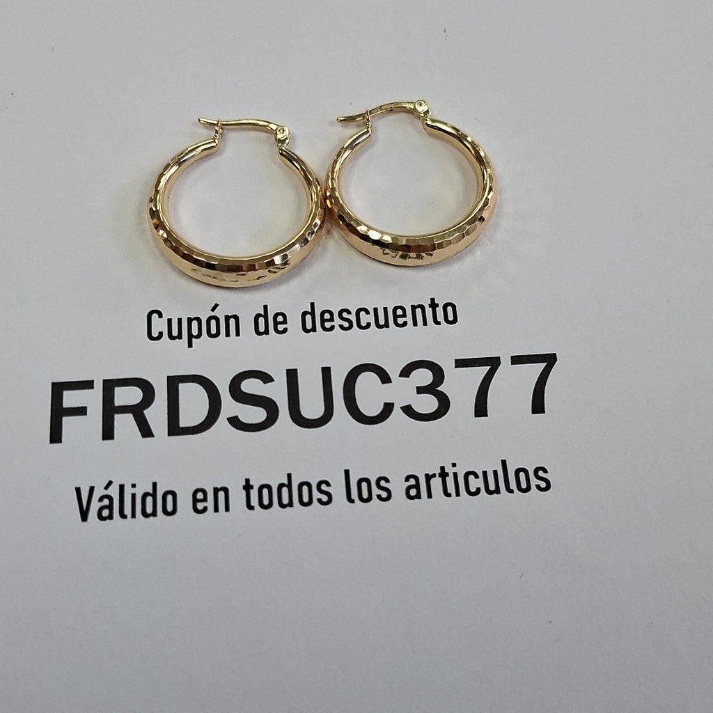 ARRACADAS ORO 14K 2.3 (NUEVO)