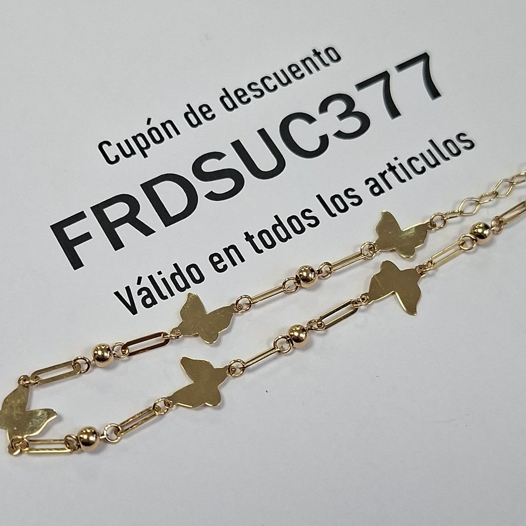 PULSERAS DAMA ORO 14K 2 (NUEVO)