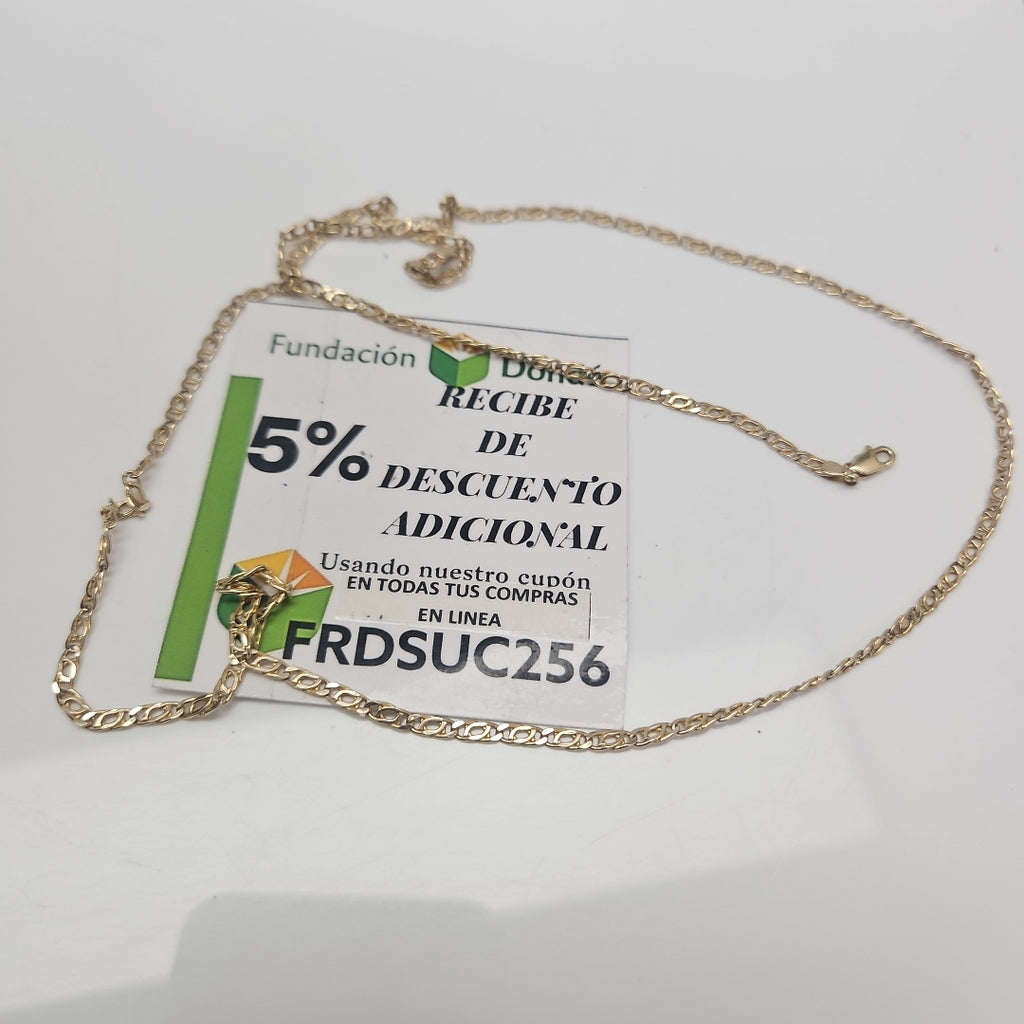 CADENA ORO 10 K 3.5 GRMS (SEMINUEVO)