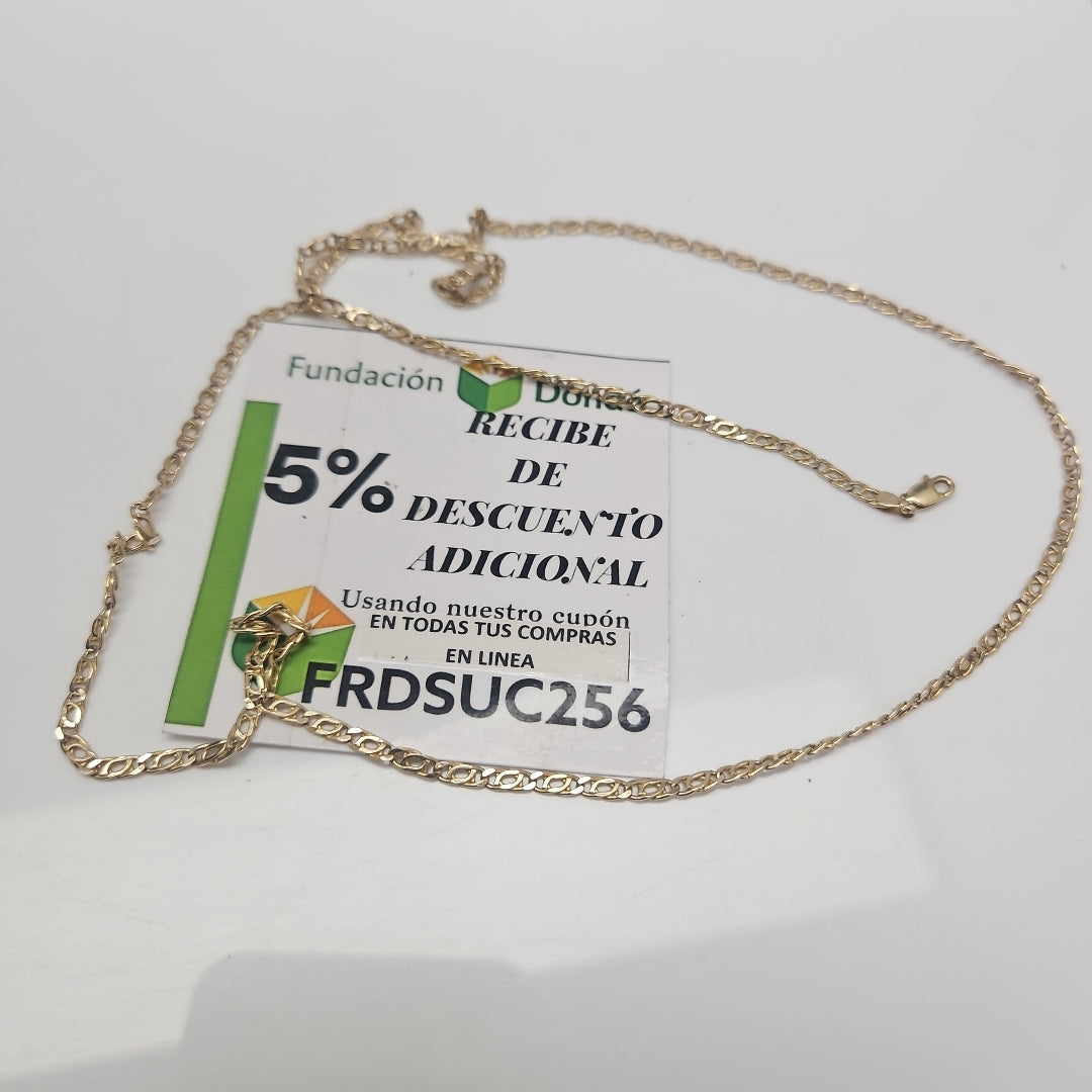 CADENA ORO 10 K 3.5 GRMS (SEMINUEVO)