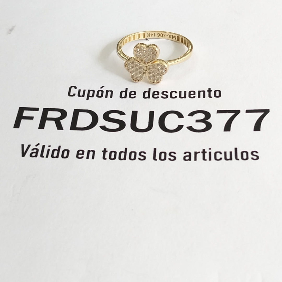 ANILLOS DAMA ORO 14K 1.9 (NUEVO)