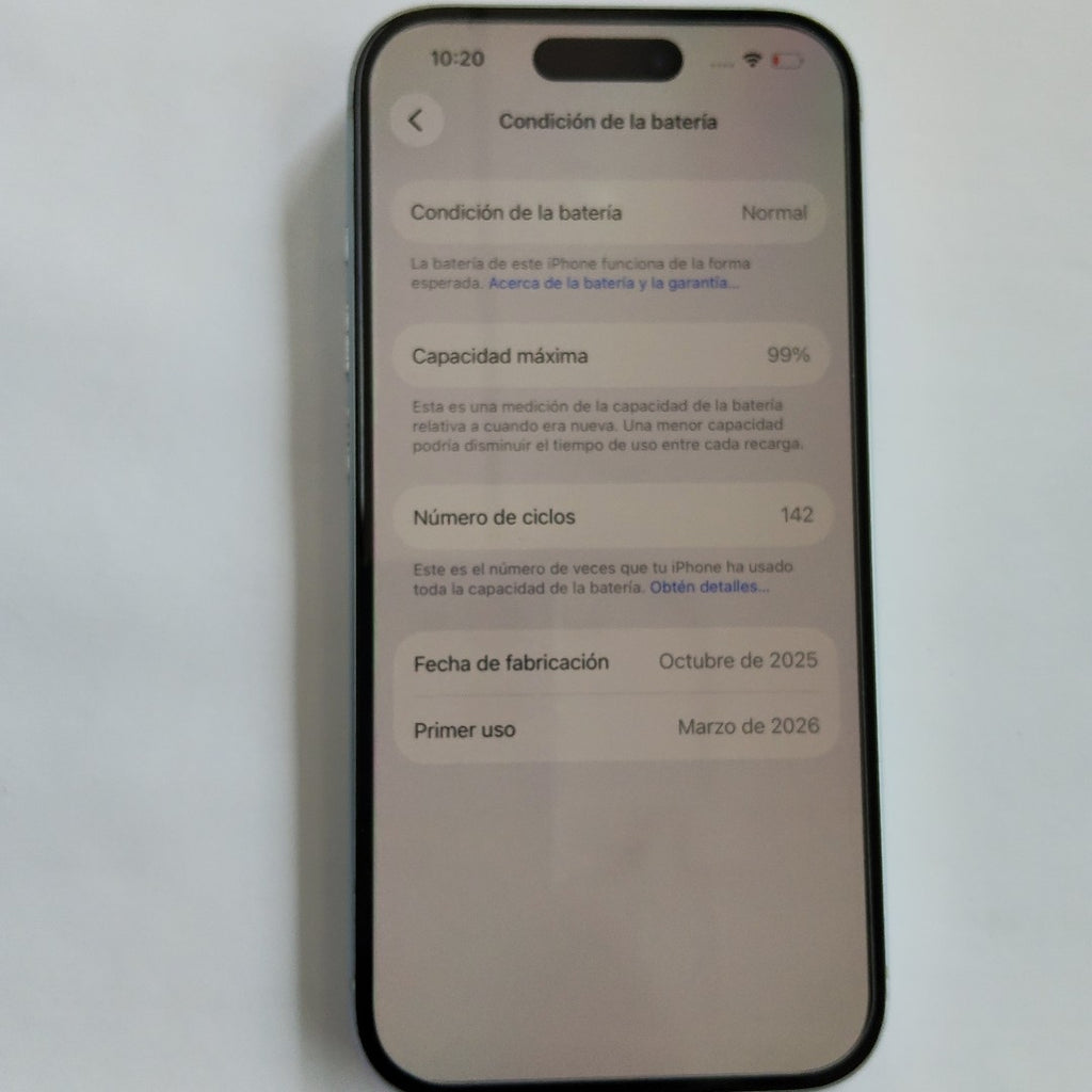CELULAR APPLE IPHONE 15 A3089 (2023) 128 GB 6 GB RAM (SEMINUEVO)