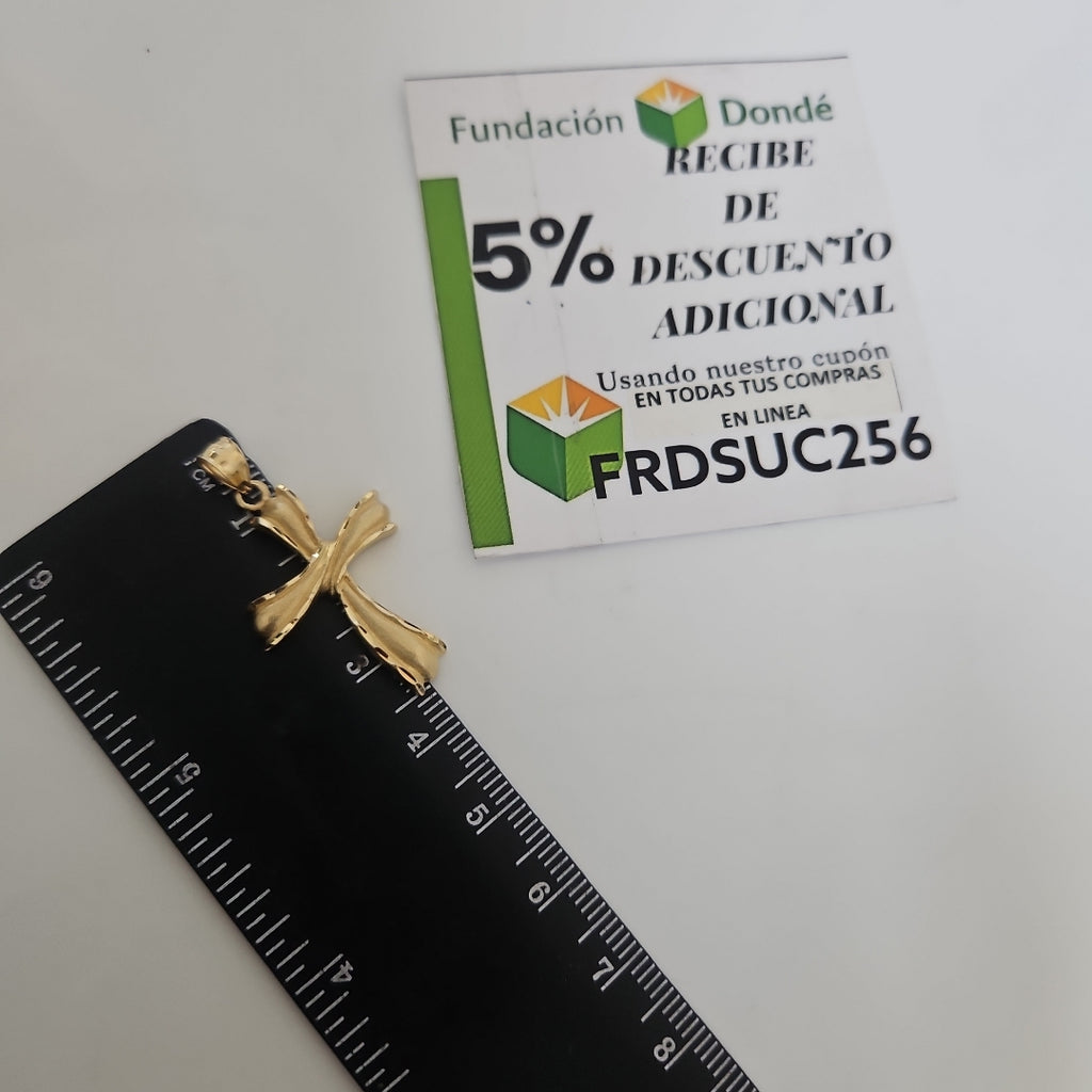 CRUZ ORO 14 K 3,00 GRMS (SEMINUEVO)