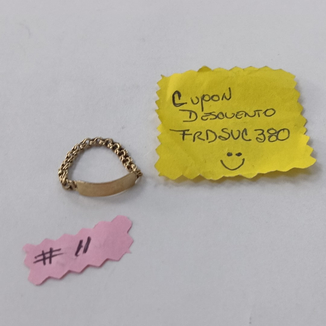 ANILLITO ORO 10 K 1.6 GRMS (SEMINUEVO)