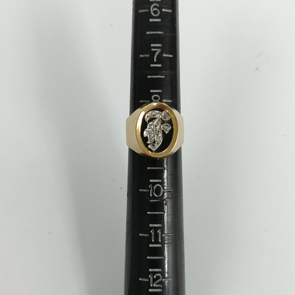 ANILLO ORO 18 K 11.9 GRMS (SEMINUEVO)