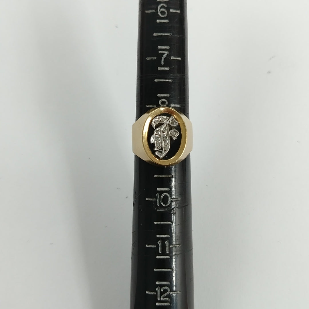 ANILLO ORO 18 K 11.9 GRMS (SEMINUEVO)