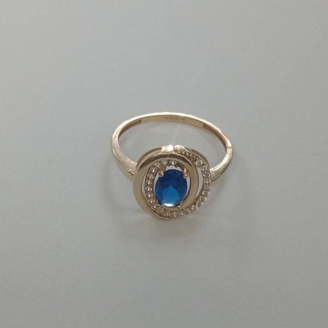 ANILLO ORO 14 K 1.9 GRMS (SEMINUEVO)