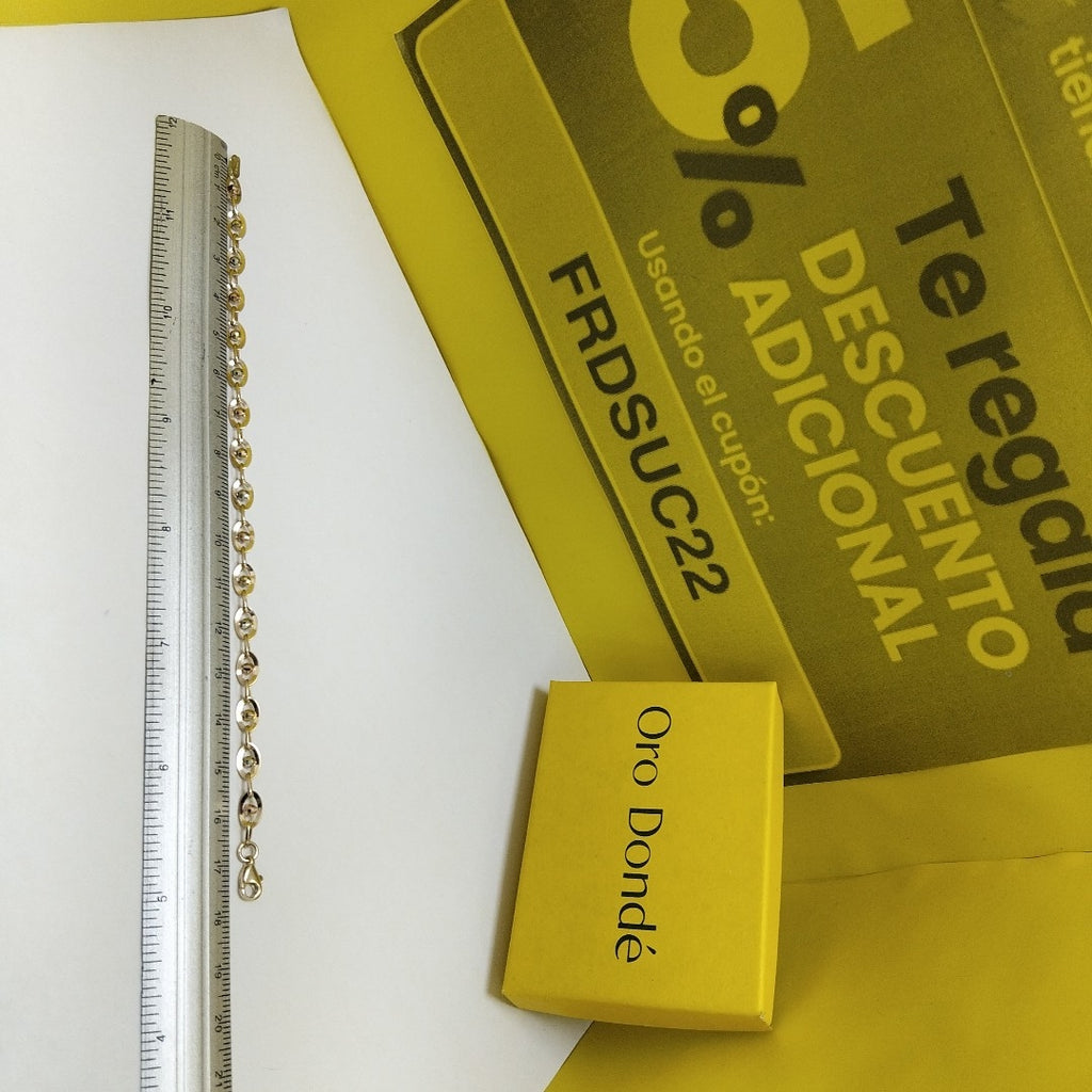 PULSERAS DAMA ORO 14K 3.8 (NUEVO)