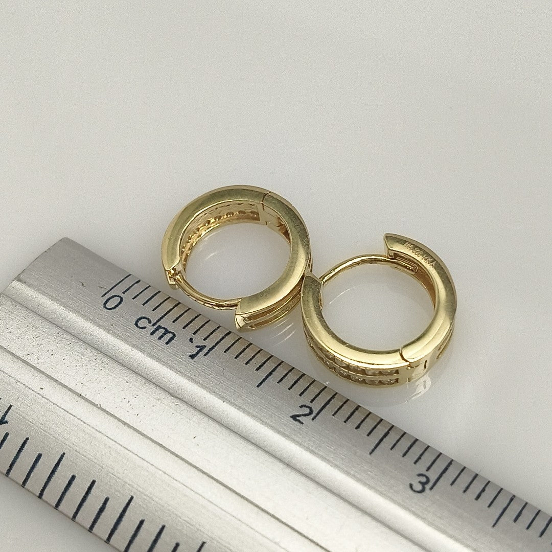 HUGGIES ORO 14K 2.1 (NUEVO)