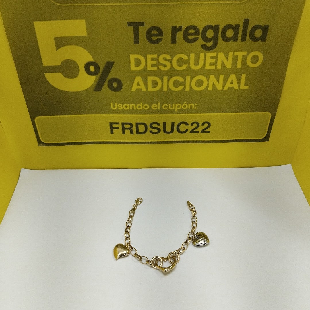 PULSERAS DAMA ORO 14K 5.9 (NUEVO)