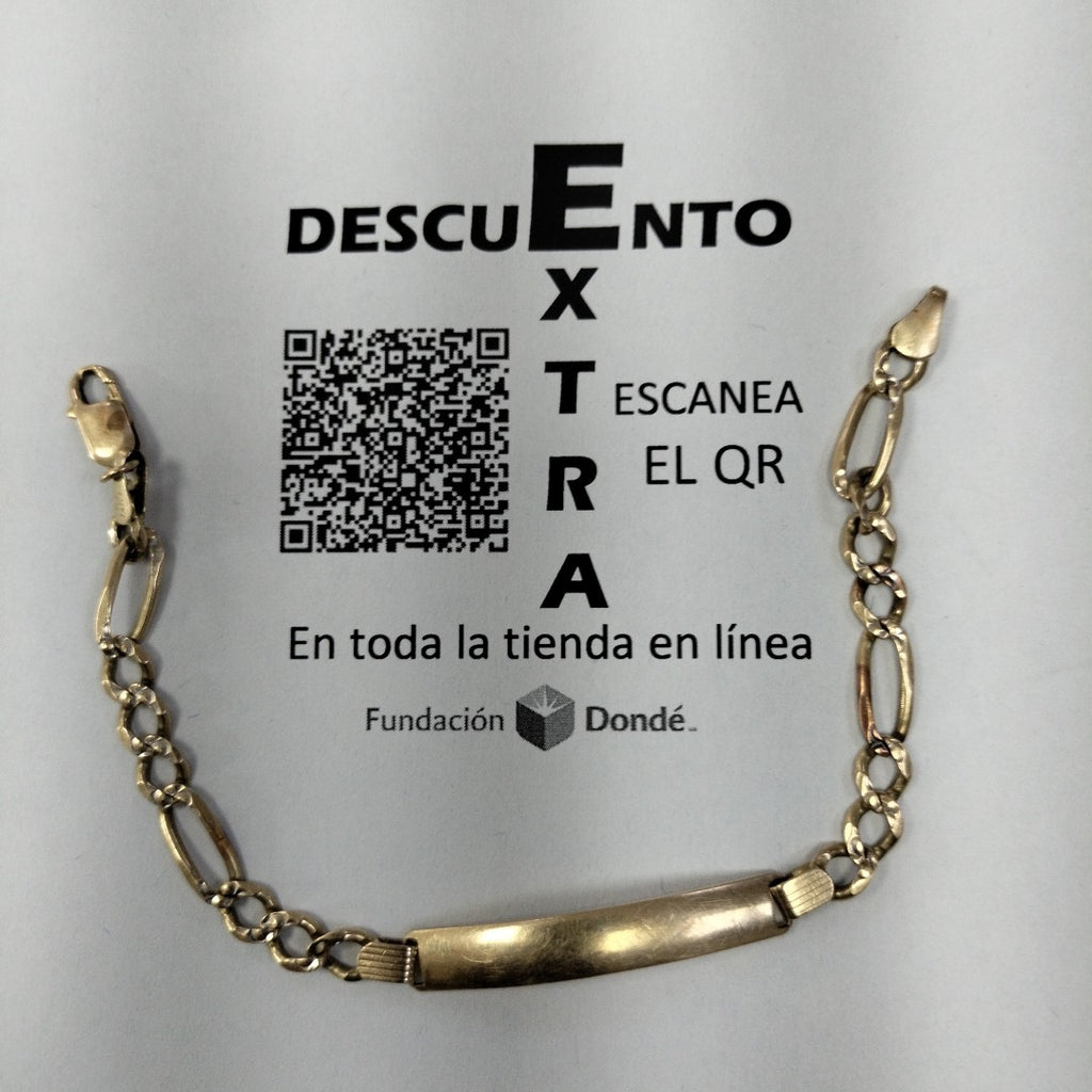 ESCLAVA ORO 14 K 10.7 GRMS (SEMINUEVO)