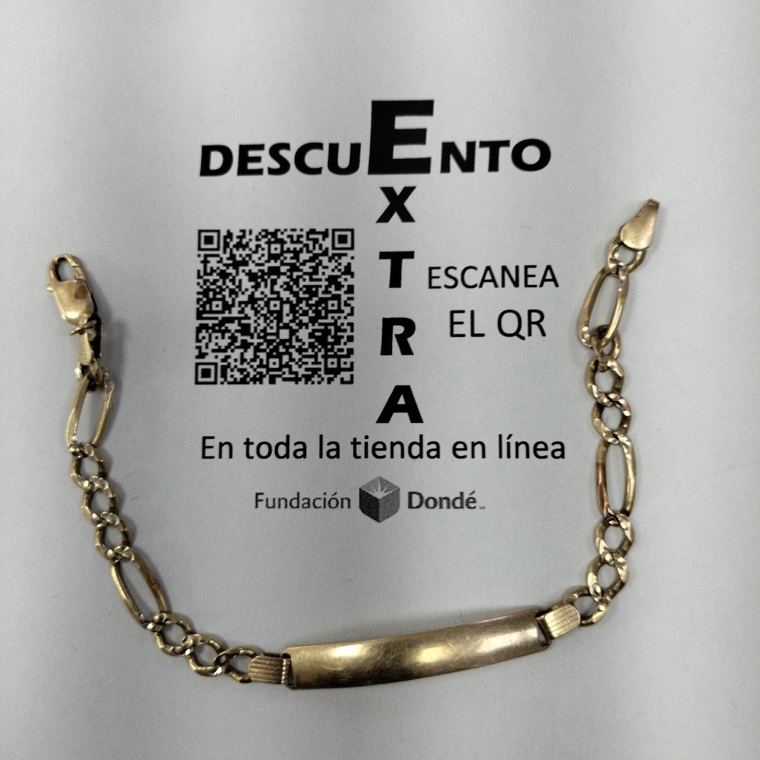 ESCLAVA ORO 14 K 10.7 GRMS (SEMINUEVO)