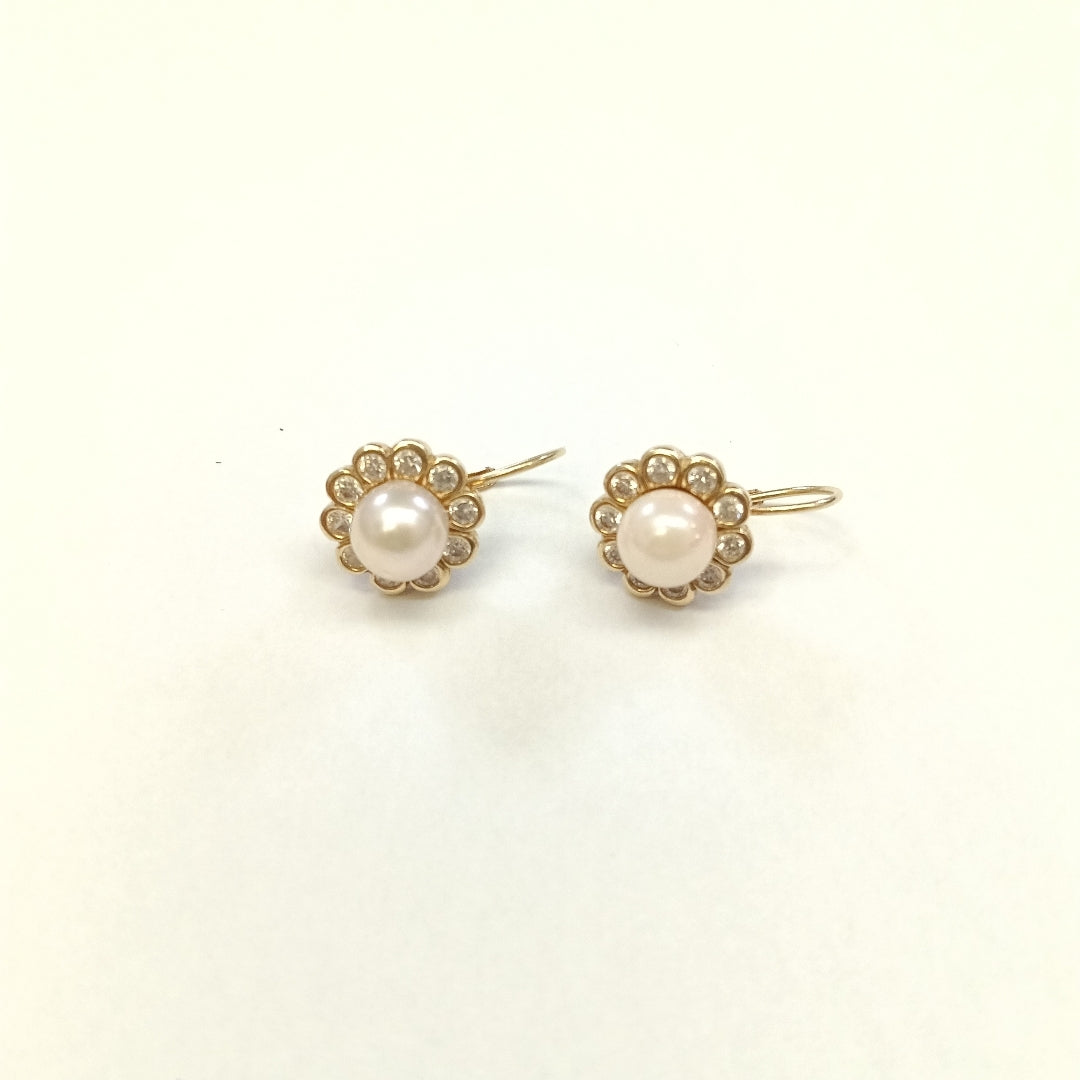 ARETES PAR ORO 14 K 6,20 GRMS (SEMINUEVO)