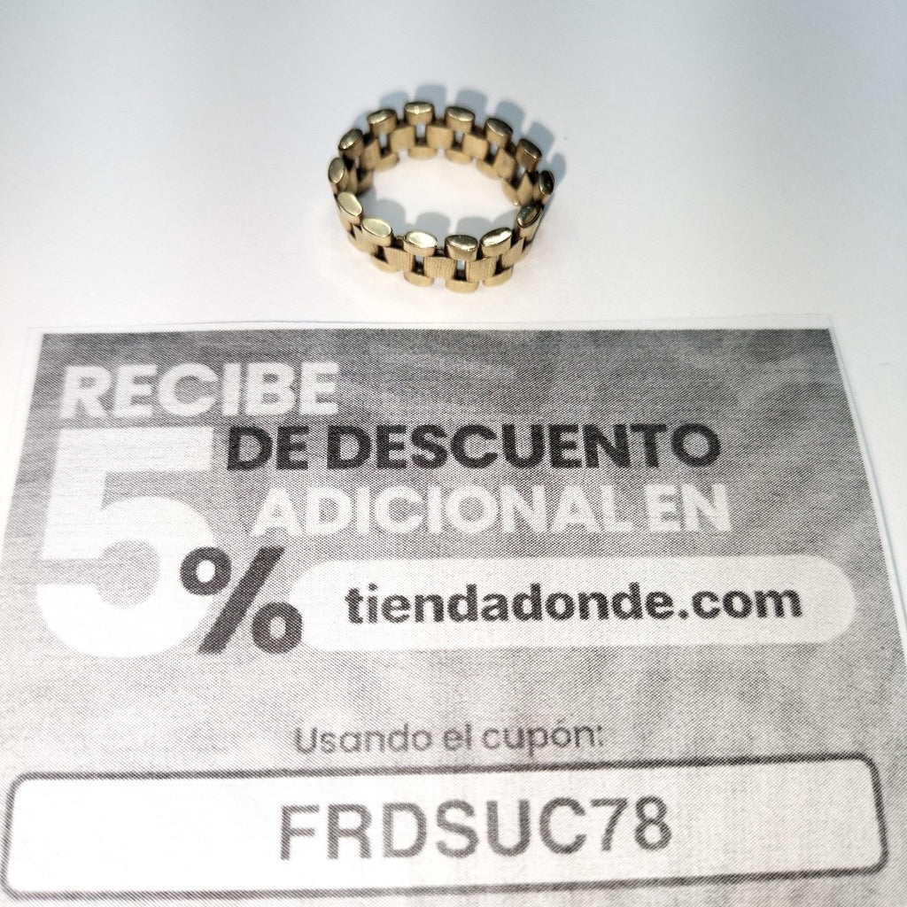 ARGOLLA ORO 14 K 2.4 GRMS (SEMINUEVO)