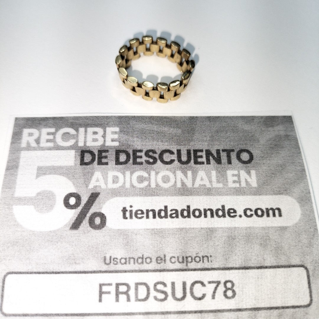 ARGOLLA ORO 14 K 2.4 GRMS (SEMINUEVO)