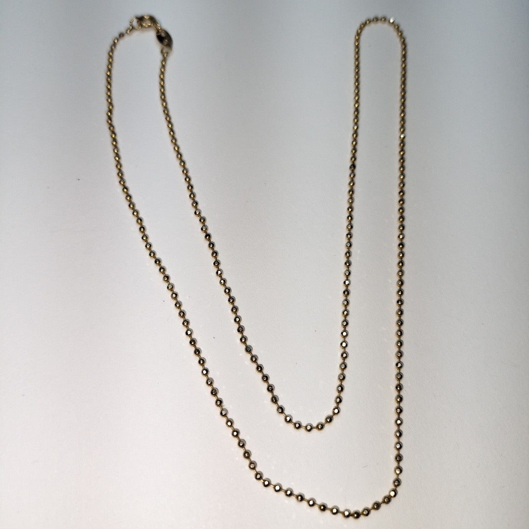 CADENA ORO 14 K 3.2 GRMS (SEMINUEVO)