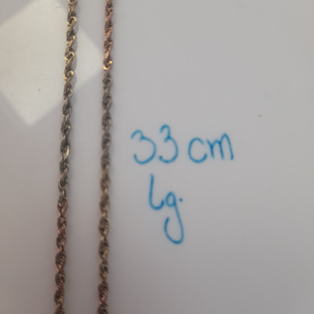 CADENA ORO COMBINADO 10 K 8,80 GRMS (SEMINUEVO)