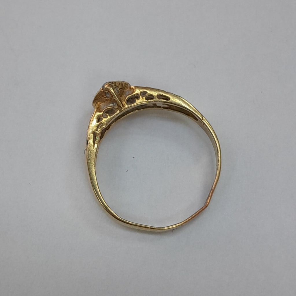 ANILLO ORO 10 K 2,20 GRMS (SEMINUEVO)