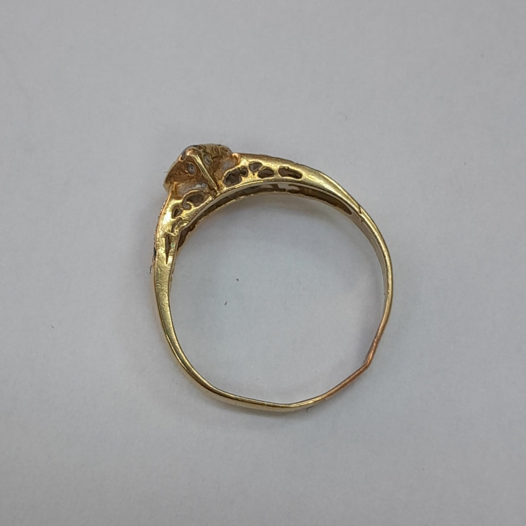 ANILLO ORO 10 K 2,20 GRMS (SEMINUEVO)