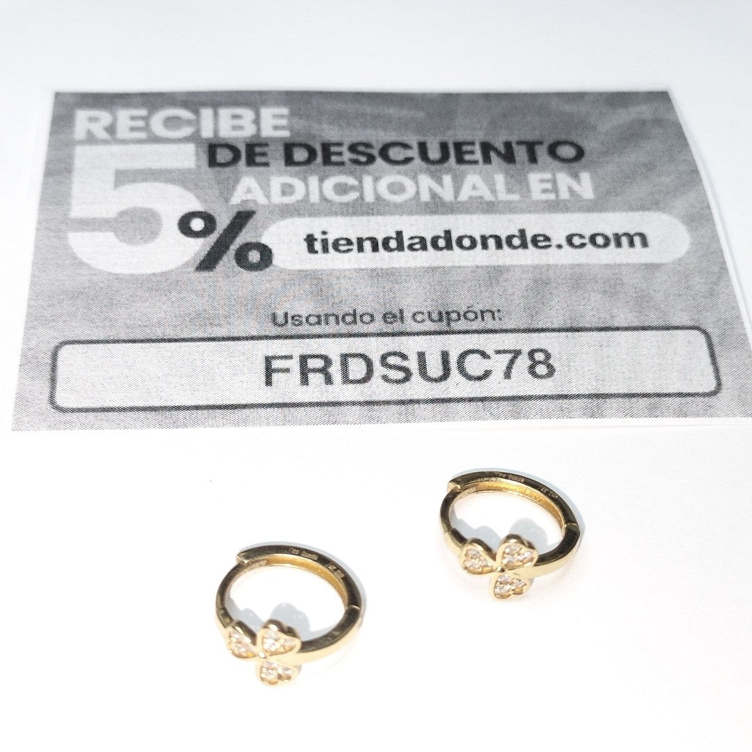 HUGGIES ORO 14K 1.7 (NUEVO)