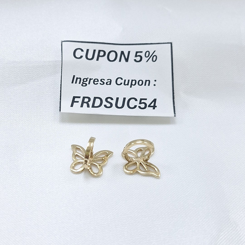 ARETES PAR ORO 14 K 2,60 GRMS (SEMINUEVO)