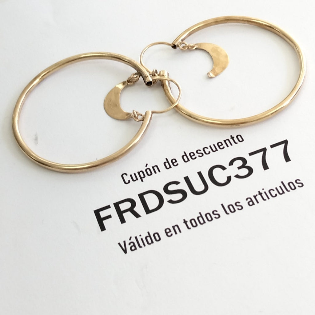 ARRACADAS PAR ORO 8 K 6,60 GRMS (SEMINUEVO)