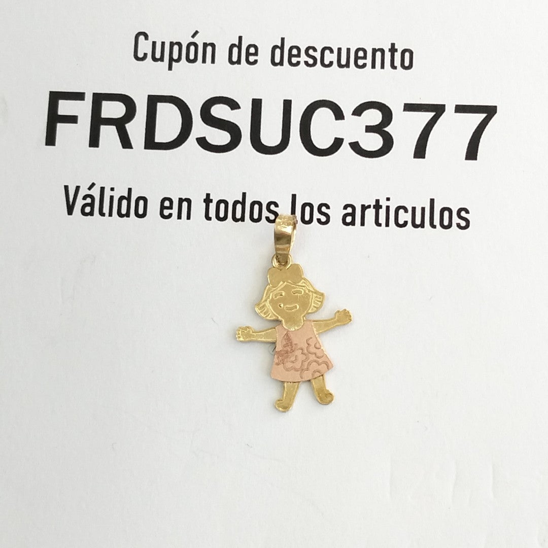 DIJE ORO 10 K 0.9 GRMS (SEMINUEVO)