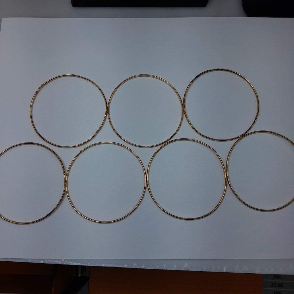 SEMANARIO DE PULSERAS ORO 10 K 20,50 GRMS (SEMINUEVO)