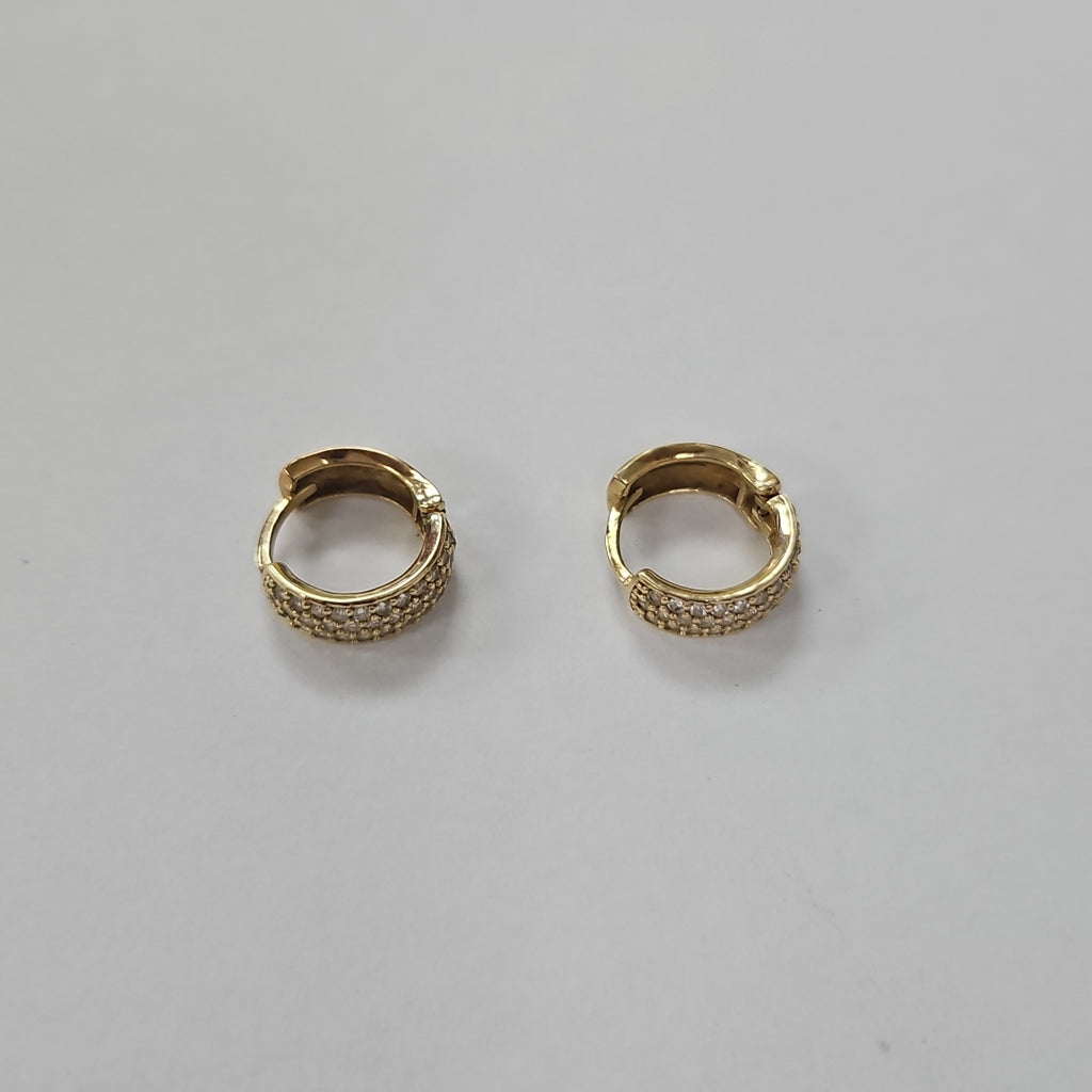 ARRACADAS PAR ORO 14 K 2.2 GRMS (SEMINUEVO)