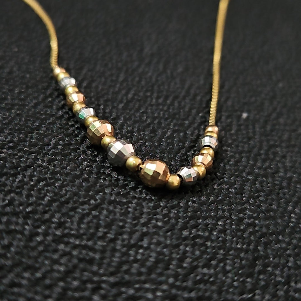 GARGANTILLA ORO COMBINADO 10 K 2,70 GRMS (SEMINUEVO)