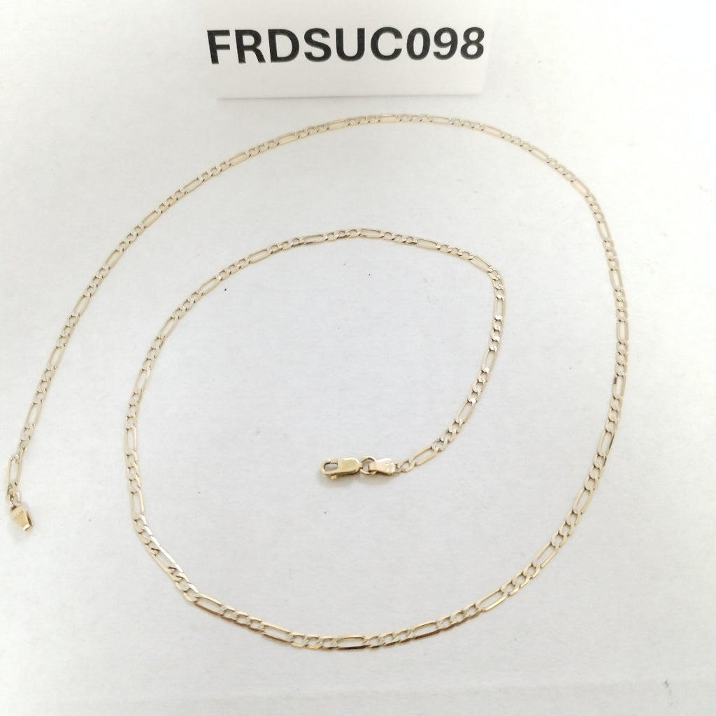 CADENA ORO, ORO COMBINADO 14 K 4.1 GRMS (SEMINUEVO)