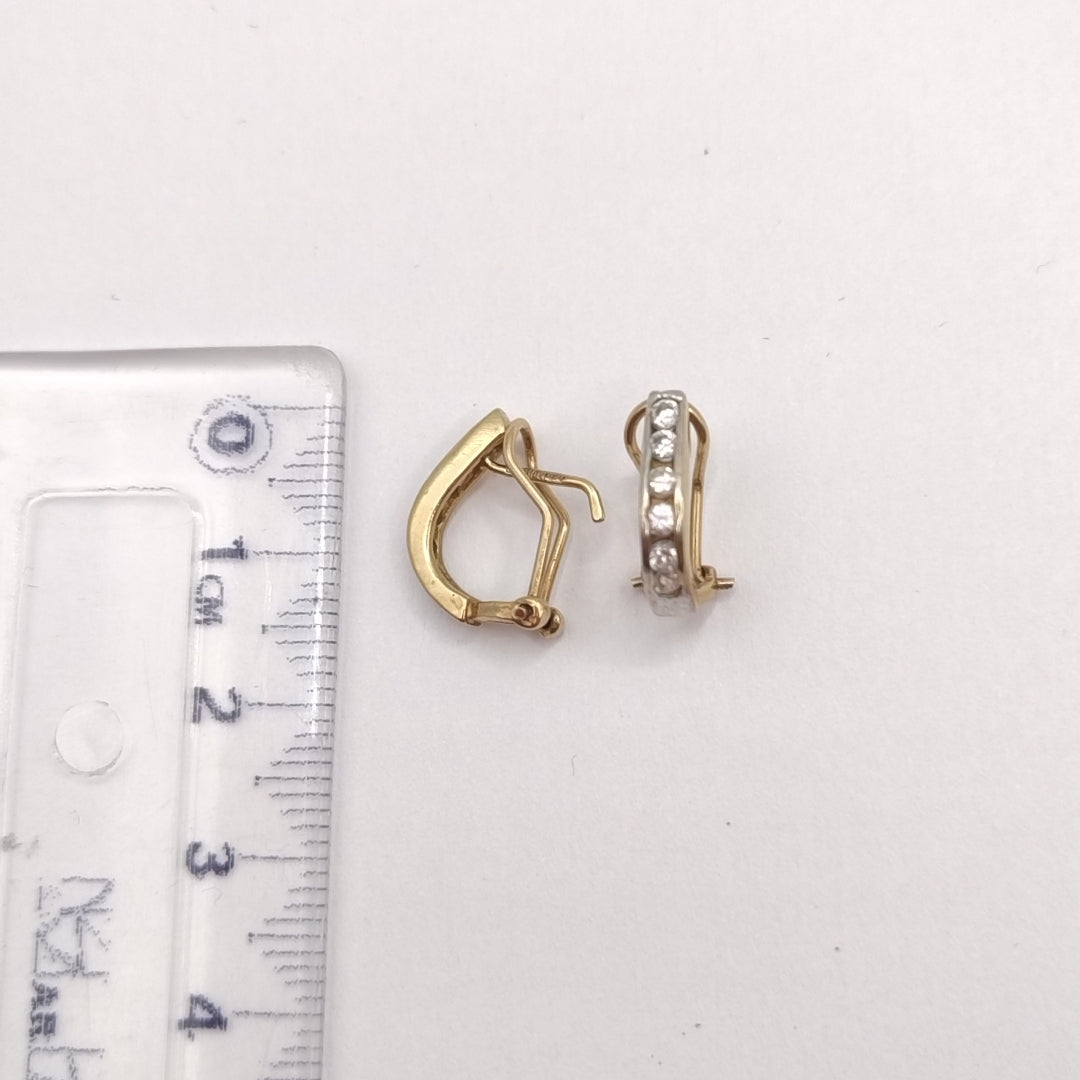 ARETES PAR ORO 10 K 2.1 GRMS (SEMINUEVO)